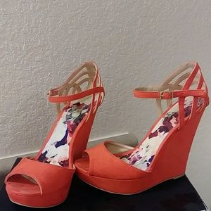 High heel wedges
